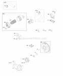 Part Location Diagram of 809528 Briggs and Stratton Screw